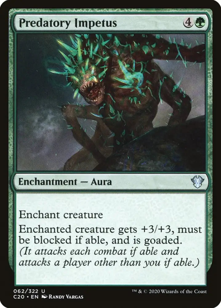 Predatory Impetus [Commander 2020] - MTG Single