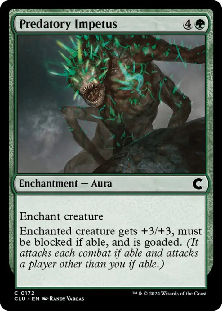 Predatory Impetus [Ravnica: Clue Edition] - MTG Single