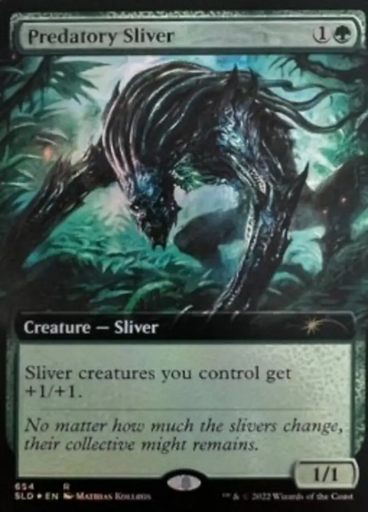 Predatory Sliver (Extended Art) [Secret Lair Drop Promos] - MTG Single