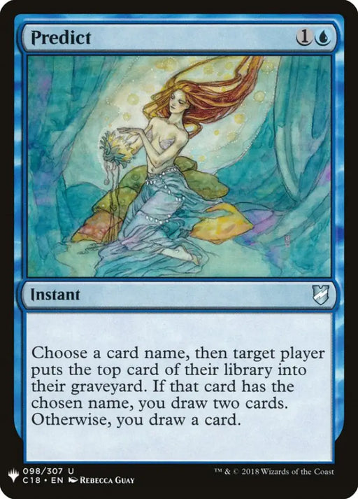 Predict [Mystery Booster] - MTG Single
