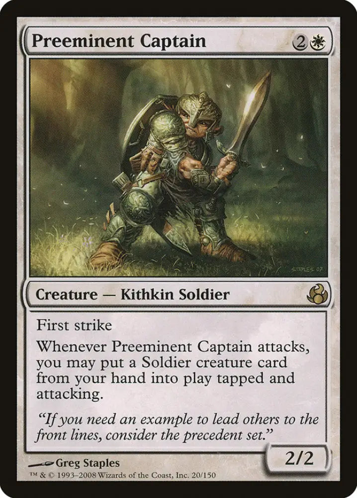 Preeminent Captain [Morningtide] - MTG Single