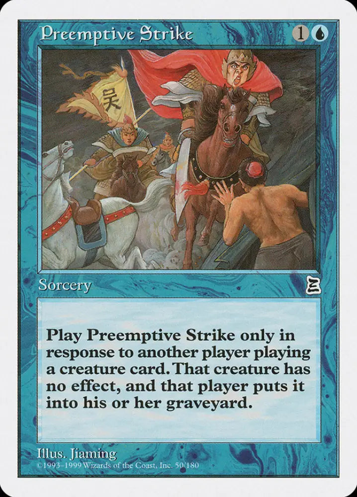 Preemptive Strike [Portal Three Kingdoms] - MTG Single