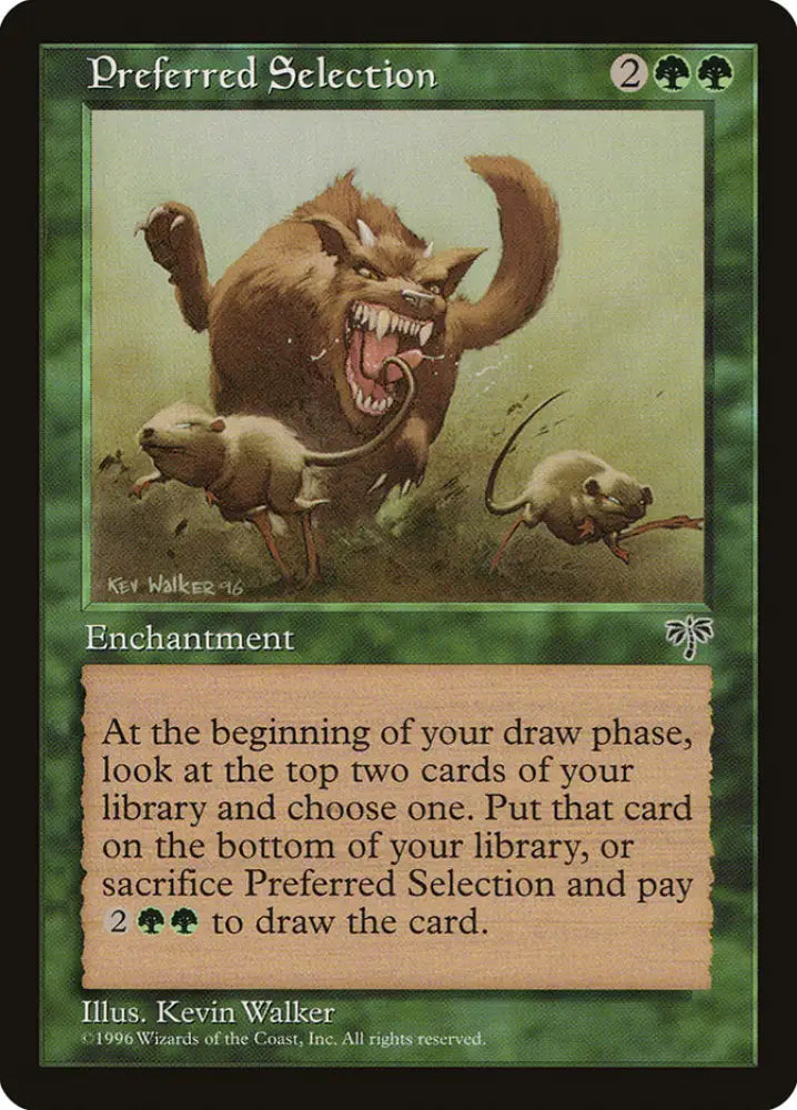 Preferred Selection [Mirage] - MTG Single