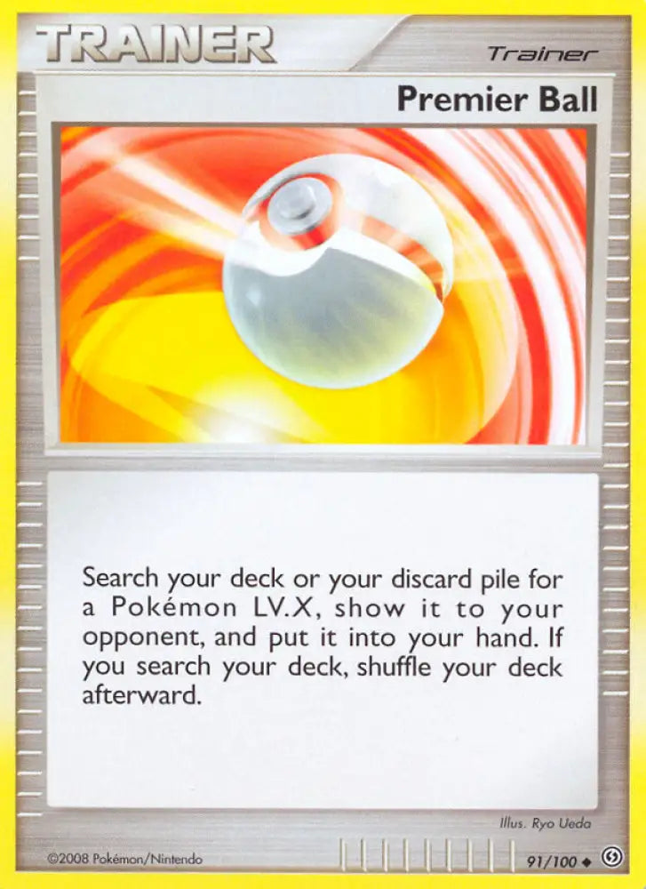 Premier Ball (91/100) [Diamond & Pearl: Stormfront] - Pokemon Single