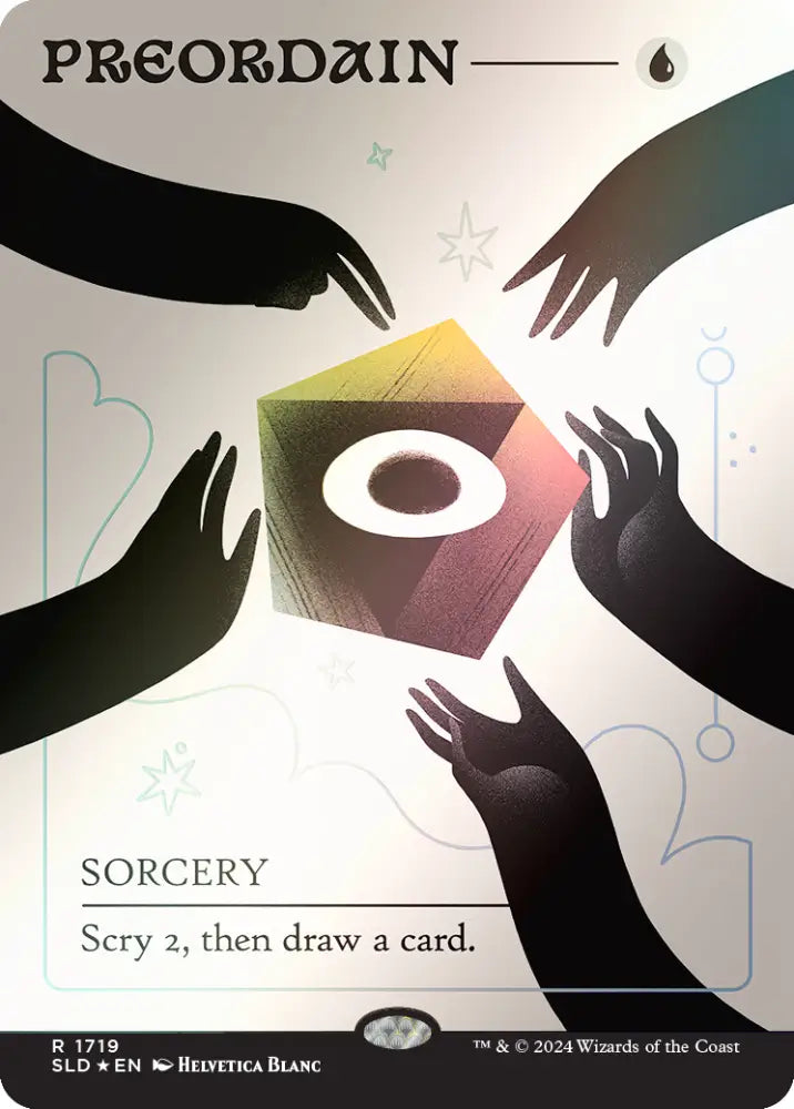 Preordain (1719) (Rainbow Foil) [Secret Lair Drop Series] - MTG Single