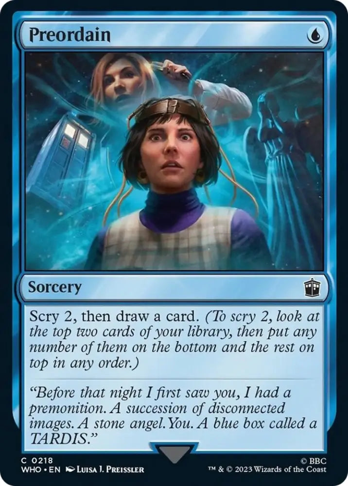 Preordain [Doctor Who] - MTG Single