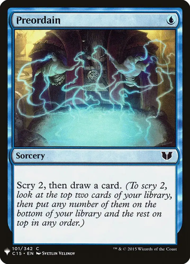Preordain [Mystery Booster] - MTG Single