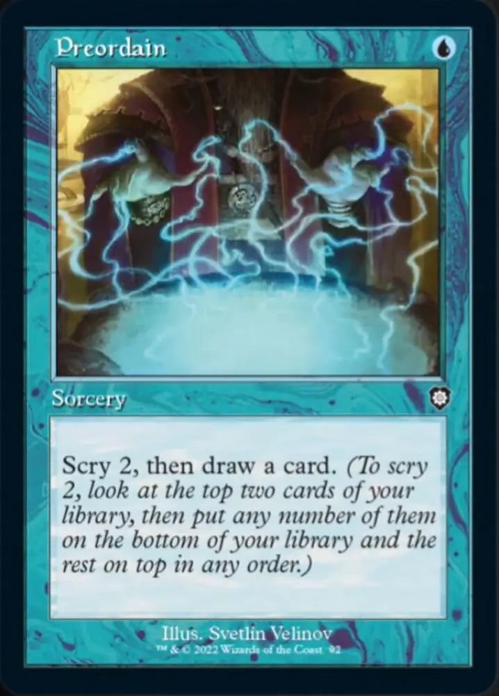 Preordain (Retro) [The Brothers’ War Commander] - MTG Single