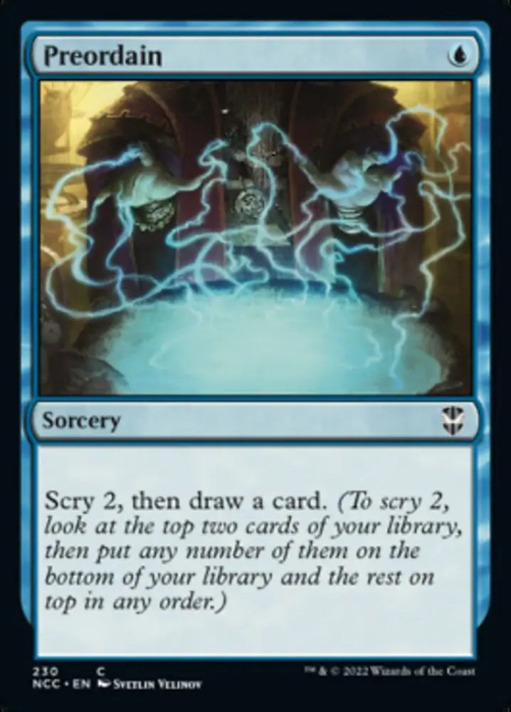 Preordain [Streets of New Capenna Commander] - MTG Single
