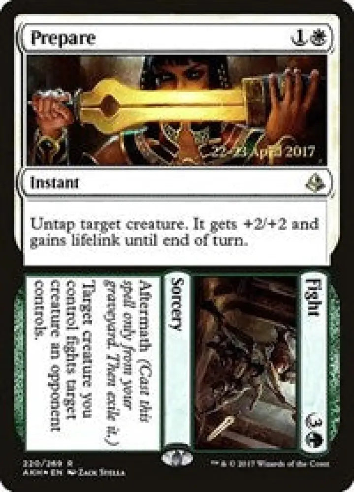 Prepare // Fight (220) [Prerelease Cards]
