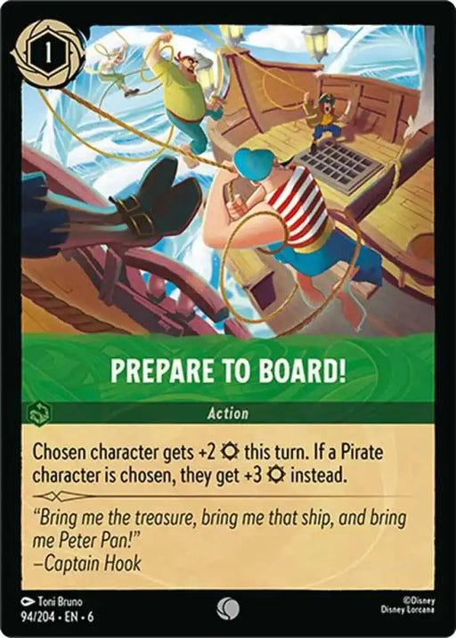 Prepare to Board! (94/204) [Azurite Sea] - Lorcana Single