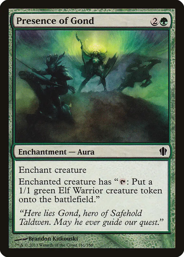 Presence of Gond [Commander 2013] - MTG Single