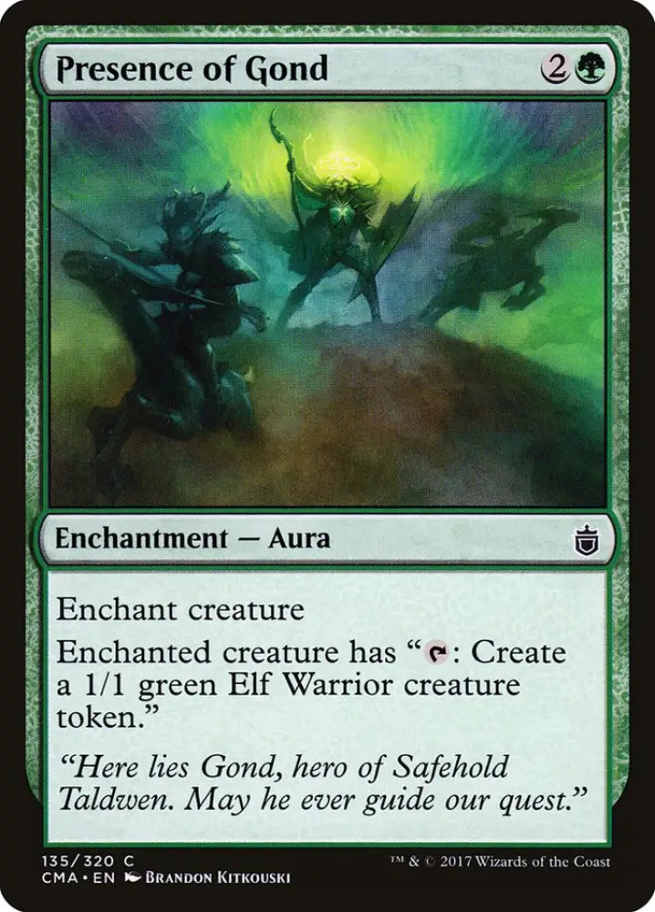 Presence of Gond [Commander Anthology] - MTG Single