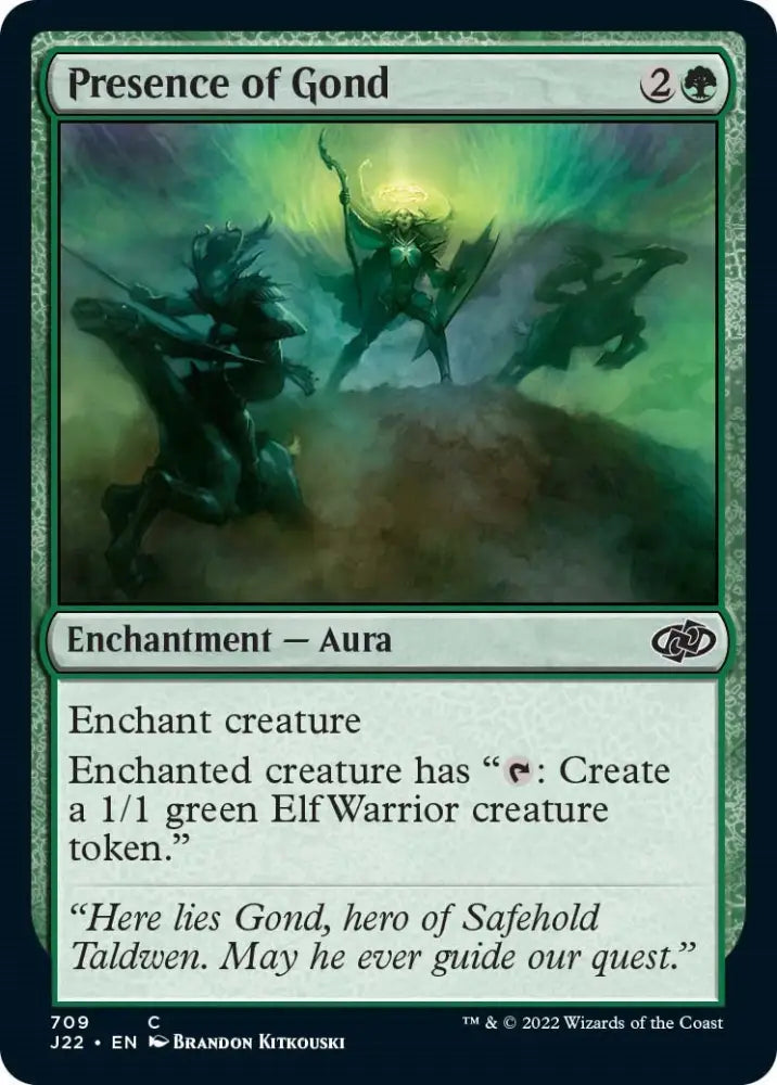 Presence of Gond [Jumpstart 2022] - MTG Single