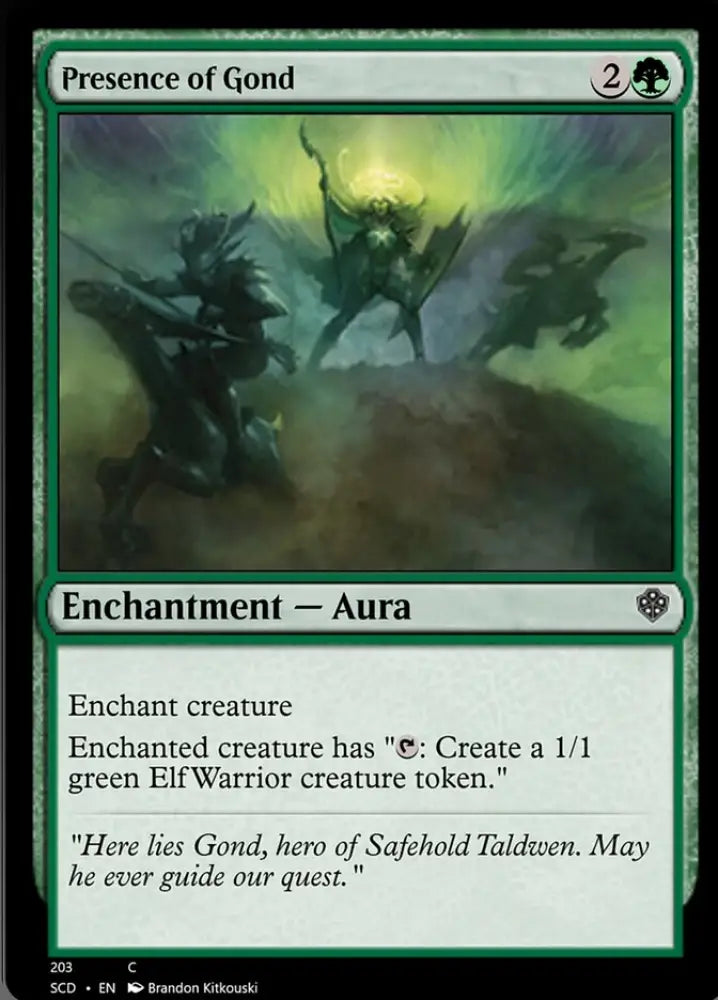 Presence of Gond [Starter Commander Decks] - MTG Single