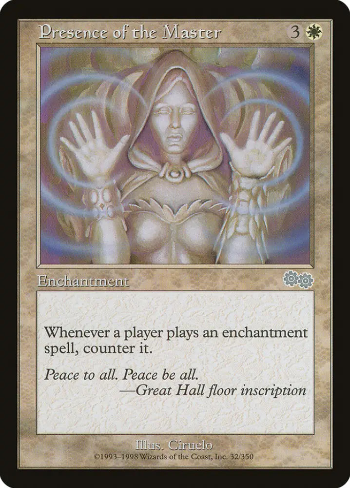 Presence of the Master [Urza’s Saga] - MTG Single