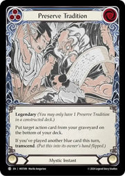 Preserve Tradition [Part the Mistveil] - Flesh And Blood Single