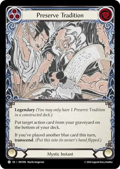 Preserve Tradition [Part the Mistveil] - Flesh And Blood Single
