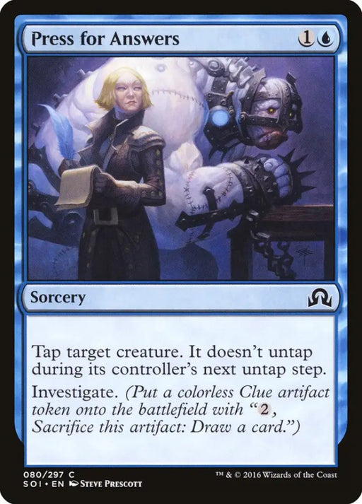 Press for Answers [Shadows over Innistrad] - MTG Single