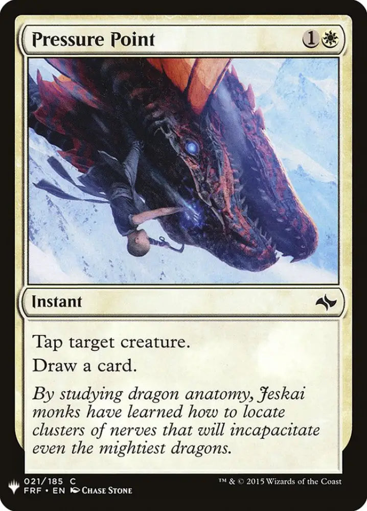 Pressure Point [Mystery Booster] - MTG Single
