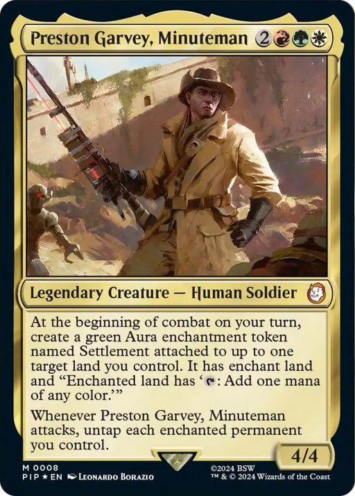 Preston Garvey Minuteman [Fallout] - MTG Single