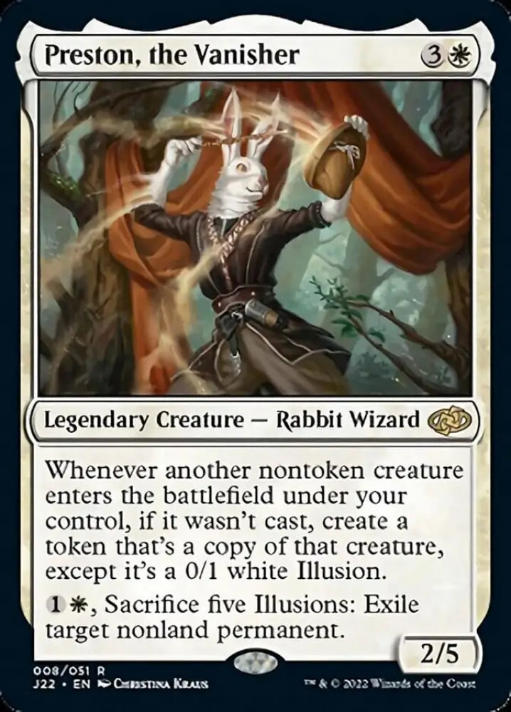 Preston the Vanisher [Jumpstart 2022] - MTG Single