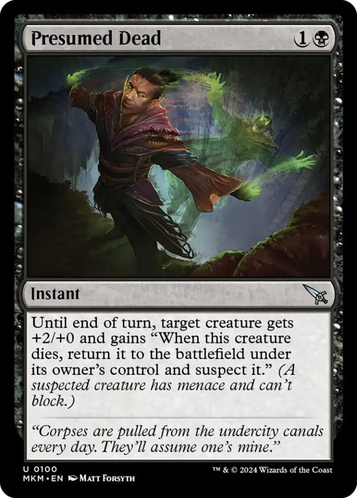 Presumed Dead [Murders at Karlov Manor] - MTG Single