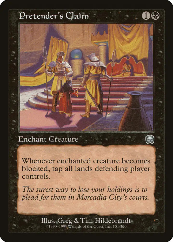 Pretender’s Claim [Mercadian Masques] - MTG Single