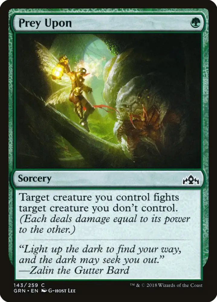Prey Upon [Guilds of Ravnica] - MTG Single