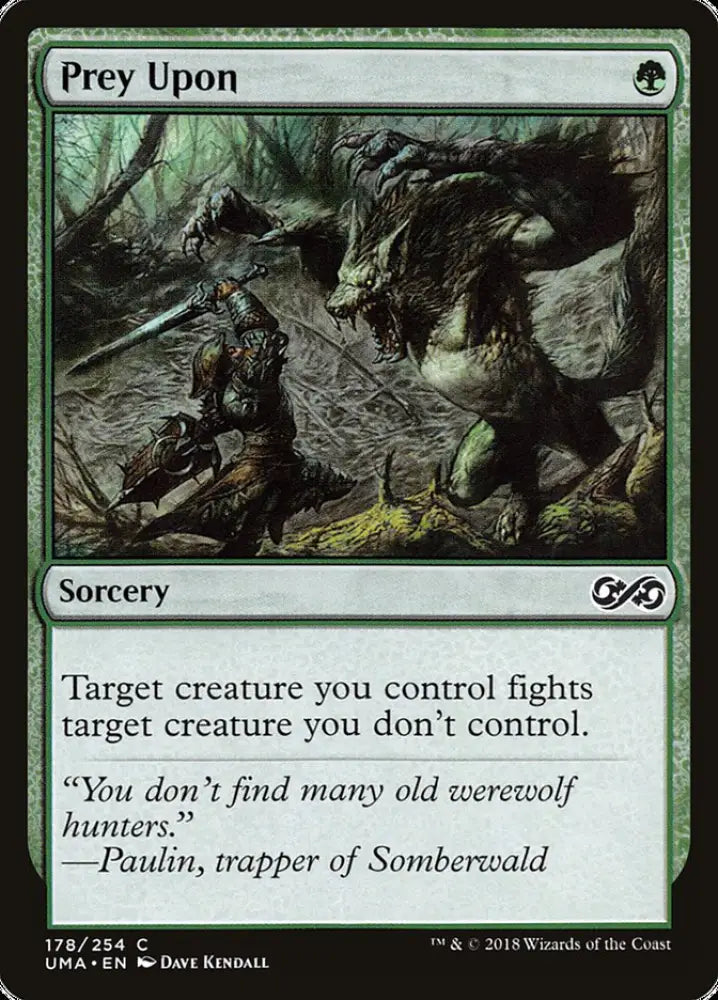 Prey Upon [Ultimate Masters] - MTG Single