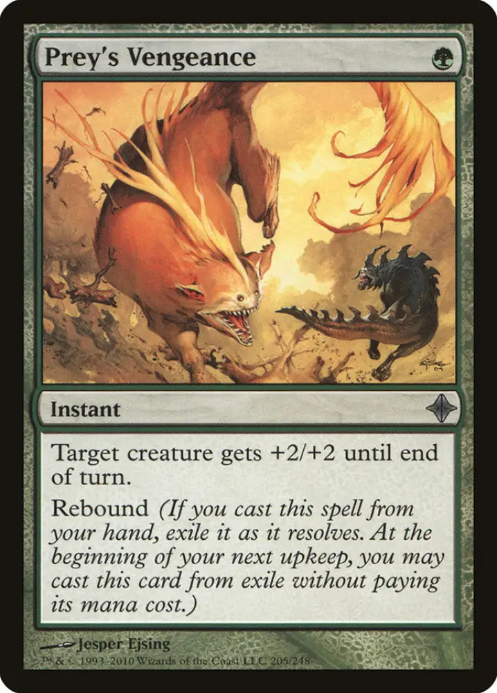 Prey’s Vengeance [Rise of the Eldrazi] - MTG Single