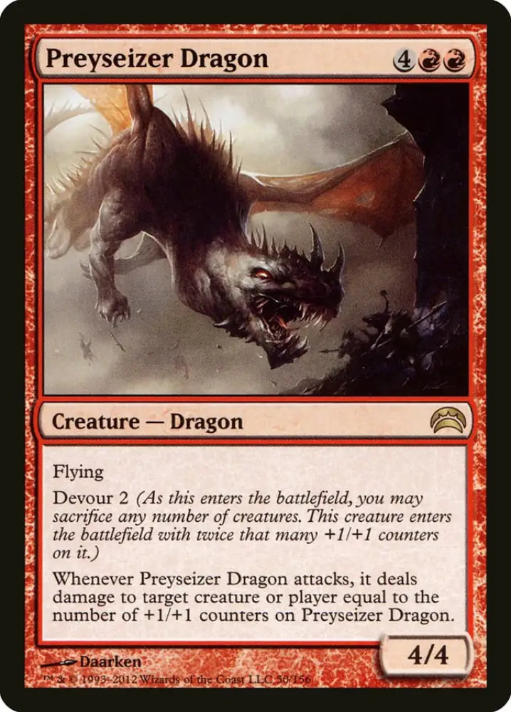 Preyseizer Dragon [Planechase 2012] - MTG Single