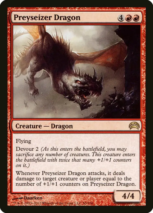 Preyseizer Dragon [Planechase 2012] - MTG Single