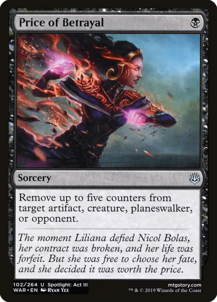 Price of Betrayal [War of the Spark] - MTG Single