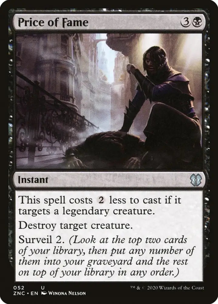Price of Fame [Zendikar Rising Commander] - MTG Single