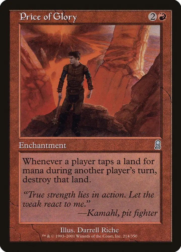 Price of Glory [Odyssey] - MTG Single