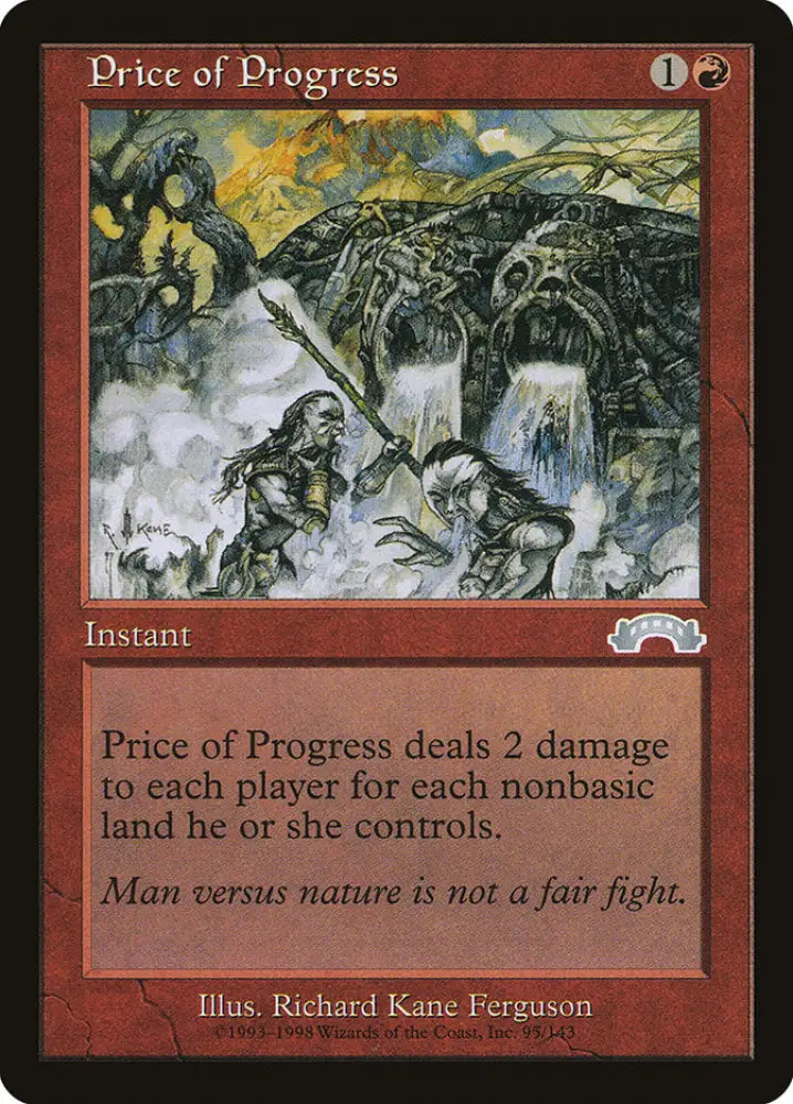 Price of Progress [Exodus] - MTG Single