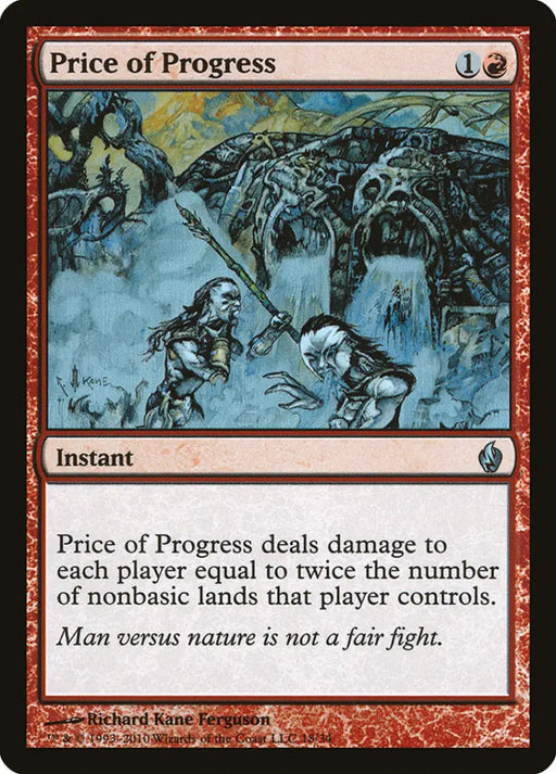 Price of Progress [Premium Deck Series: Fire and Lightning] - MTG Single