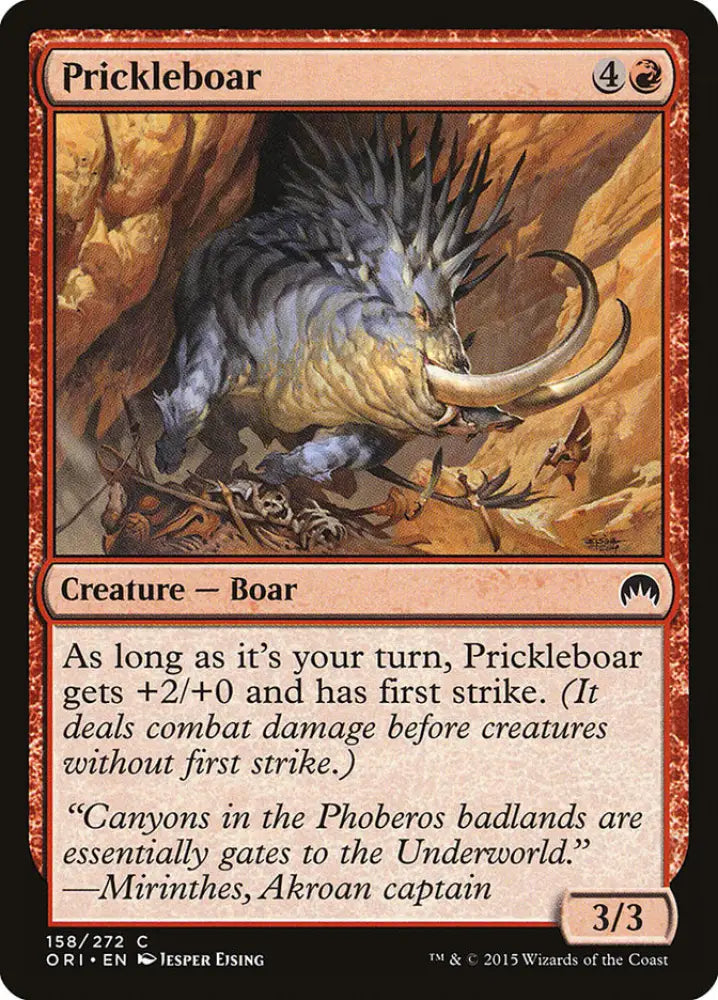 Prickleboar [Magic Origins] - MTG Single
