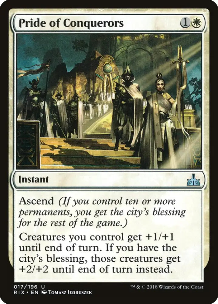 Pride of Conquerors [Rivals of Ixalan] - MTG Single