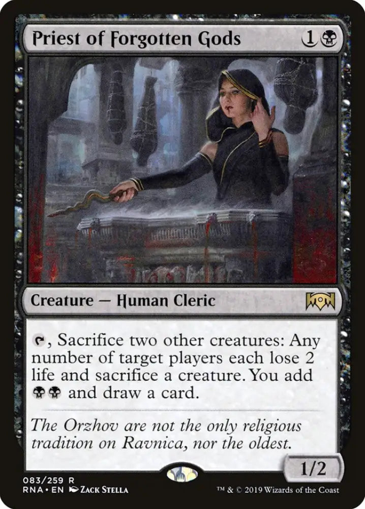 Priest of Forgotten Gods [Ravnica Allegiance] - MTG Single