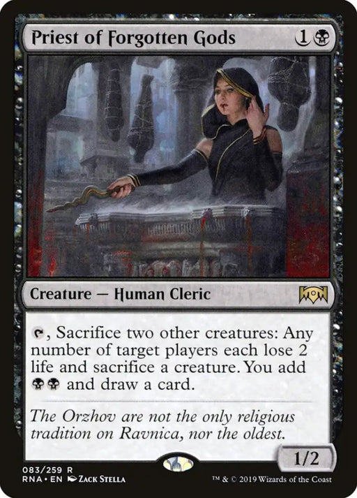 Priest of Forgotten Gods [Ravnica Allegiance] - MTG Single