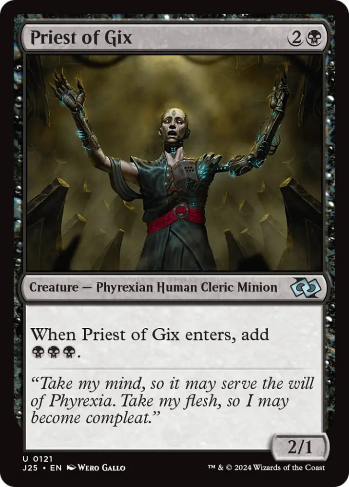 Priest of Gix [Foundations Jumpstart] - MTG Single