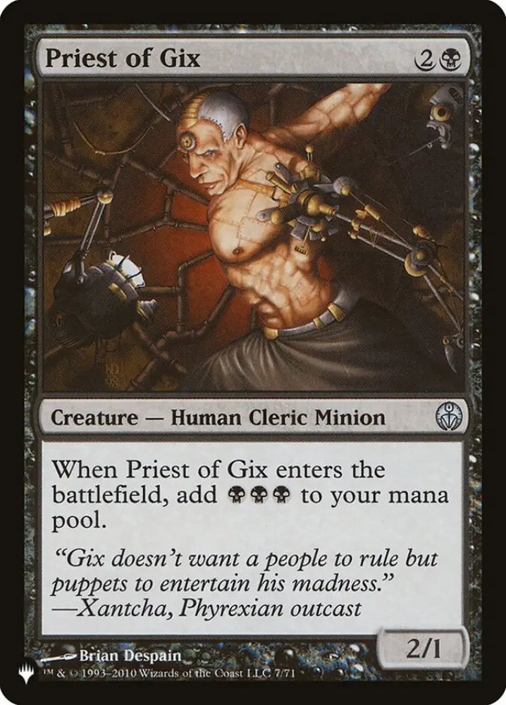 Priest of Gix [The List] - MTG Single