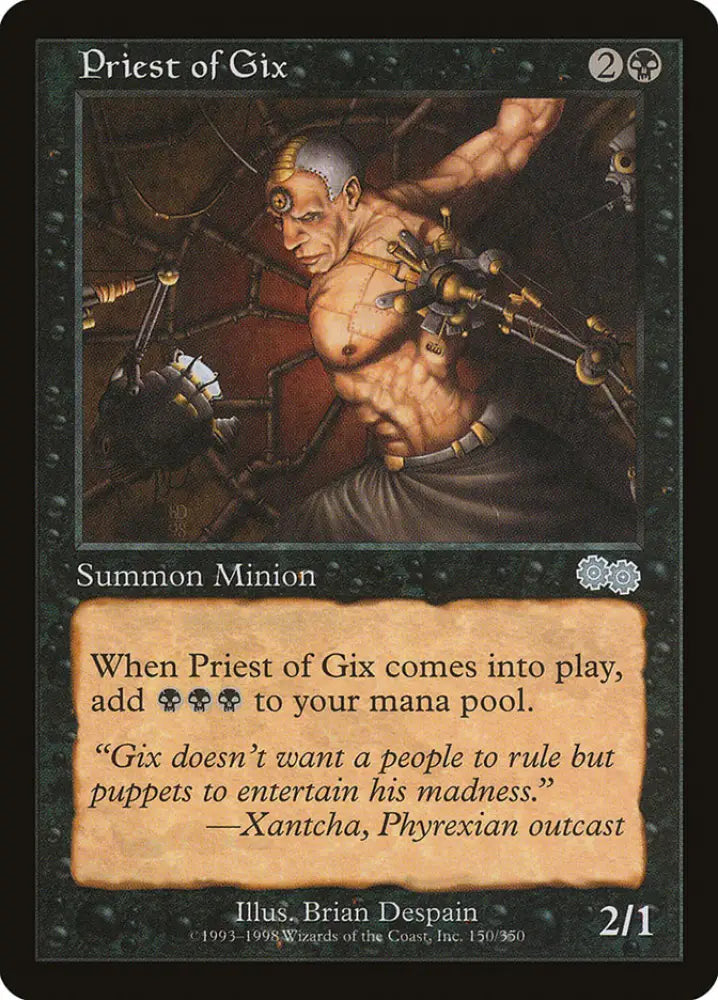 Priest of Gix [Urza’s Saga] - MTG Single