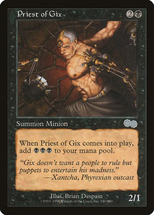 Priest of Gix [Urza’s Saga] - MTG Single