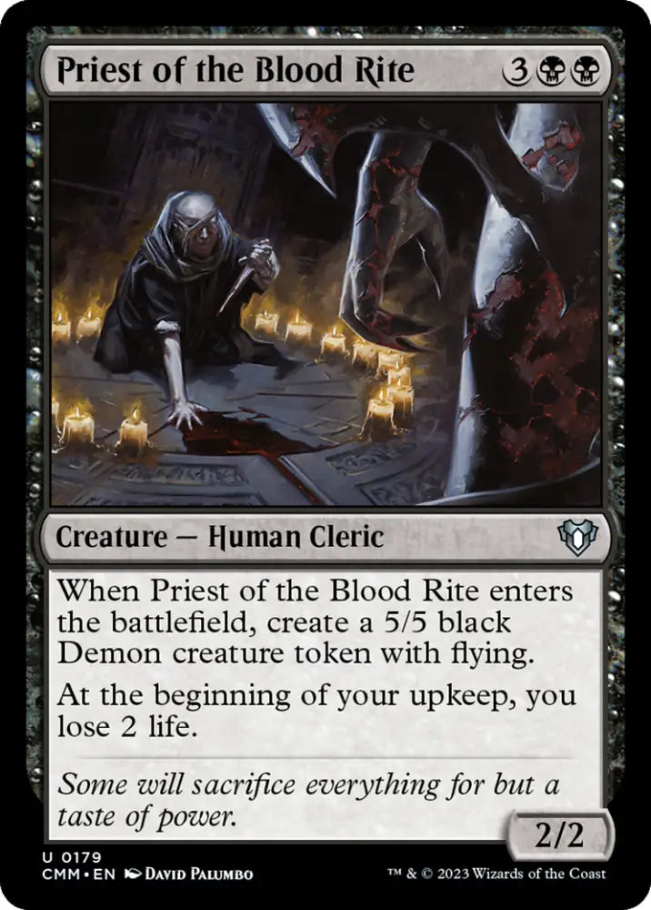 Priest of the Blood Rite [Commander Masters] - MTG Single