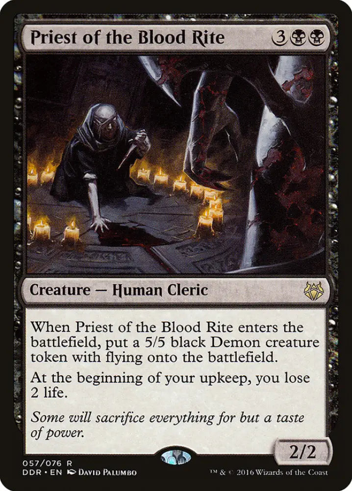 Priest of the Blood Rite [Duel Decks: Nissa vs. Ob Nixilis] - MTG Single