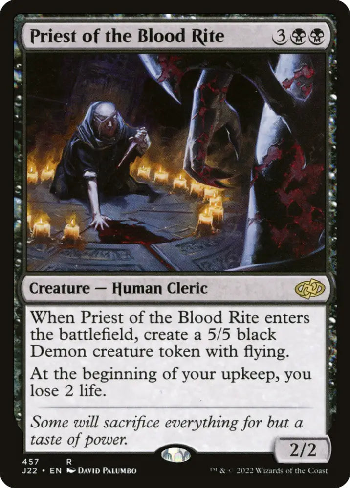 Priest of the Blood Rite [Jumpstart 2022] - MTG Single