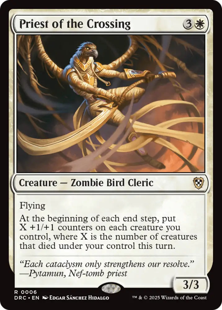Priest of the Crossing [Aetherdrift Commander] - MTG Single